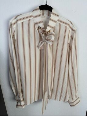 Chloe striped blouse